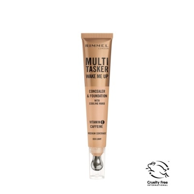 RIMMEL Multi Tasker Wake Me Up Concealer & Foundation 030 Light