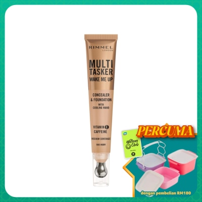 RIMMEL - Multi Tasker Wake Me Up Concealer & Foundation 040 Ivory