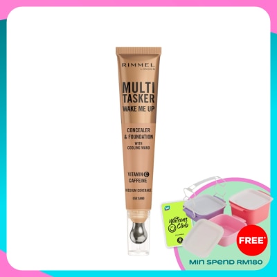 RIMMEL Multi Tasker Wake Me Up Concealer & Foundation 050 Sand