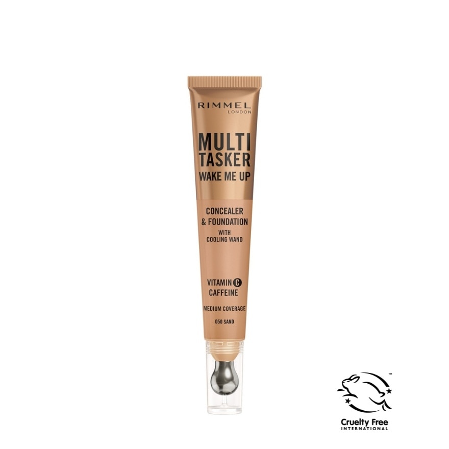  Multi Tasker Wake Me Up Concealer & Foundation 050 Sand