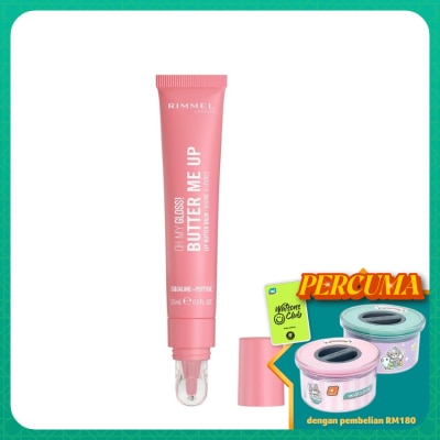 RIMMEL Oh My Gloss Butter Me Up 002 Bubble Gum