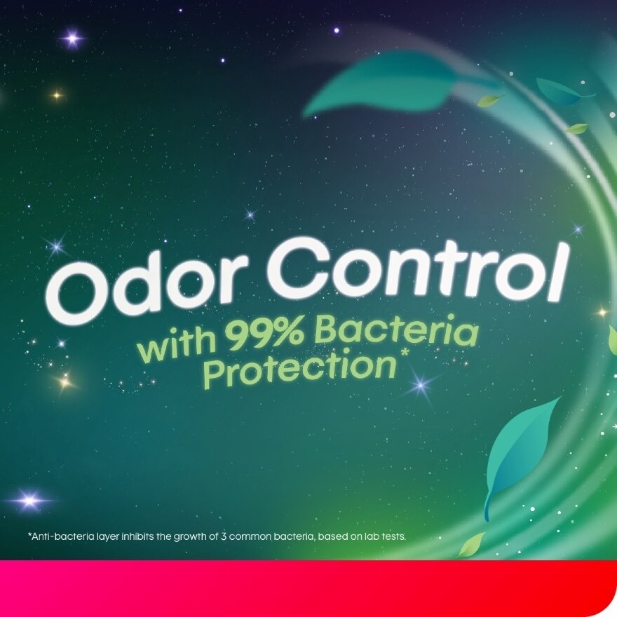 Overnight Panties Herbal M-L (5s) Period Panties with 360⁰ Anti-Leakage Protection Disposable