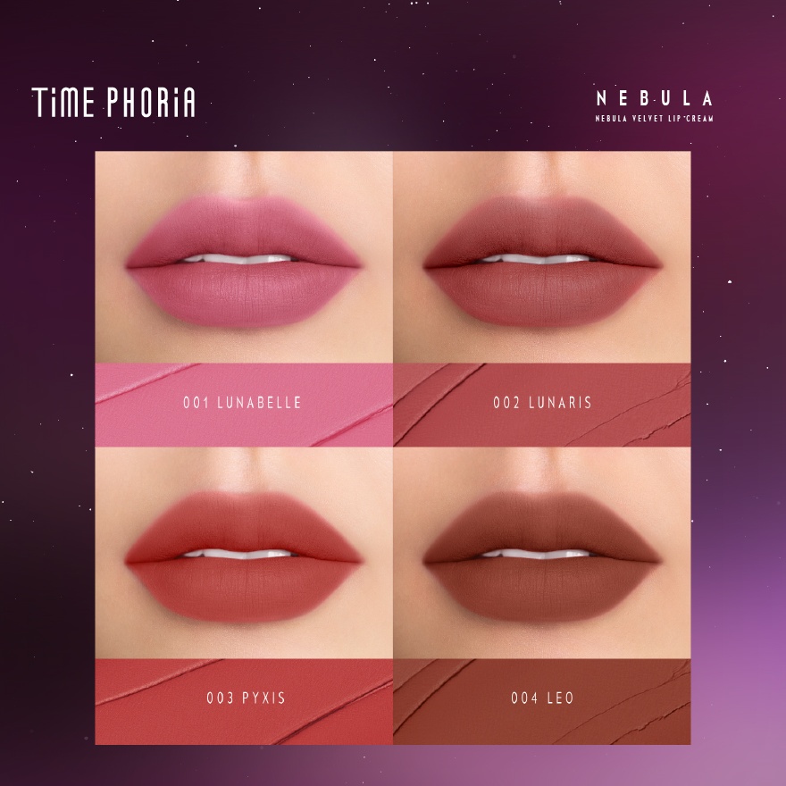 Nebula Velvet Lip Cream 001 Lunabelle image