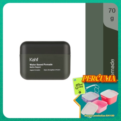 KAHF - Matte Dapper Water Based Pomade 70g