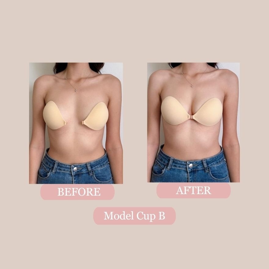 Push-Up Nude Bra (Size D/E)