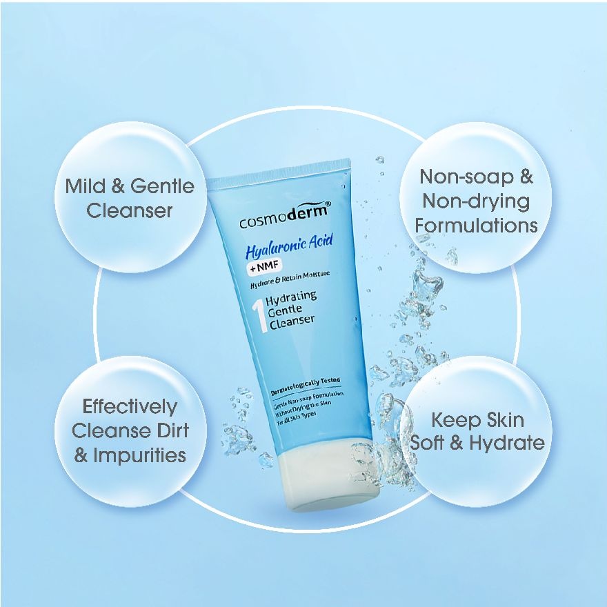 Hyaluronic Acid Hydrating Gentle Cleanser 125ml