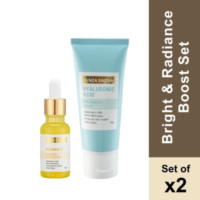 GINZA SNOVA Bright & Radiance Boost Set