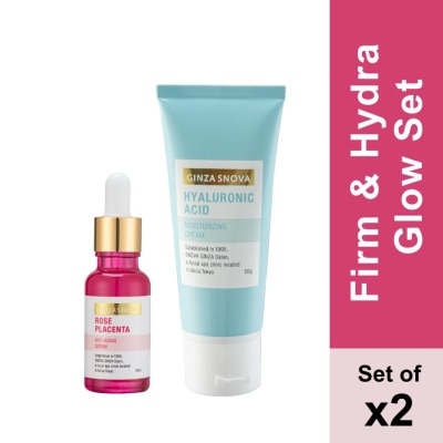 GINZA SNOVA Firm & Hydration Glow Set