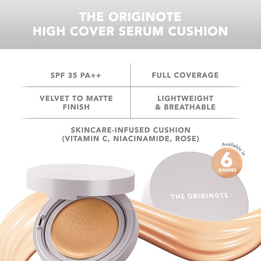 High Cover Serum Cushion with UV Protection in Tan Neutral 13G