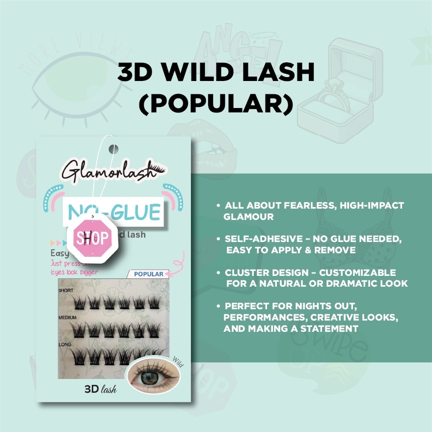 3D Wild Lash 18s