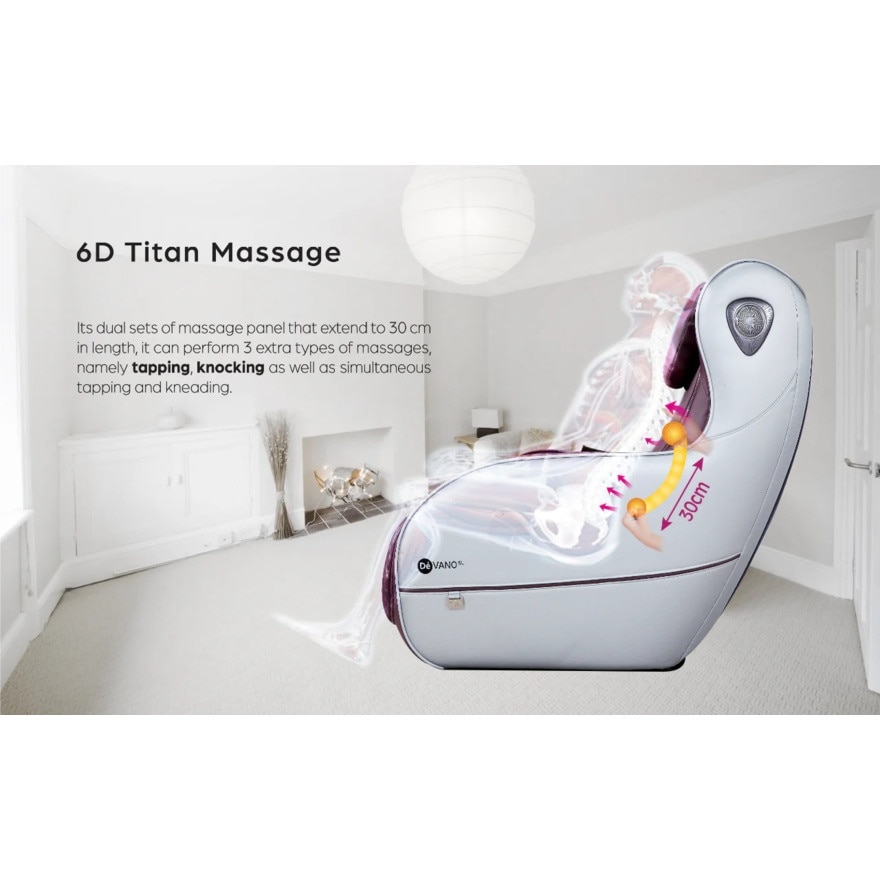 DeVano SL ROSEmantic Massage Sofa GT9011