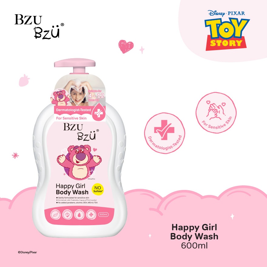 Happy Girl Body Wash 600ml
