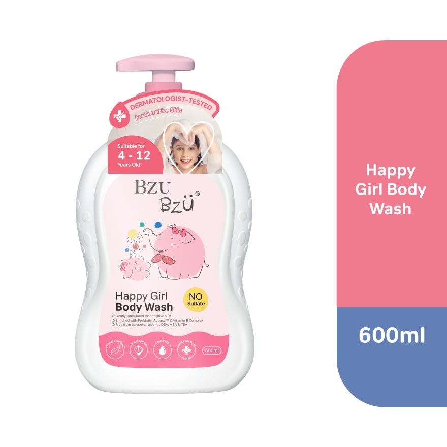 Happy Girl Body Wash 600ml
