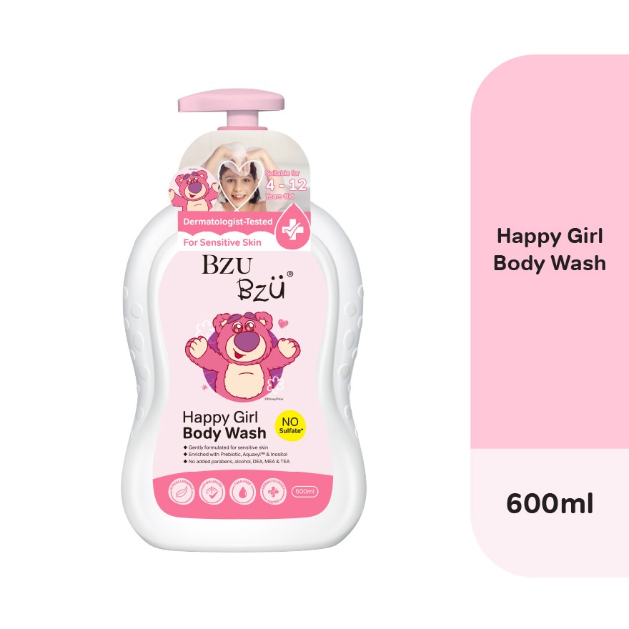 Happy Girl Body Wash 600ml