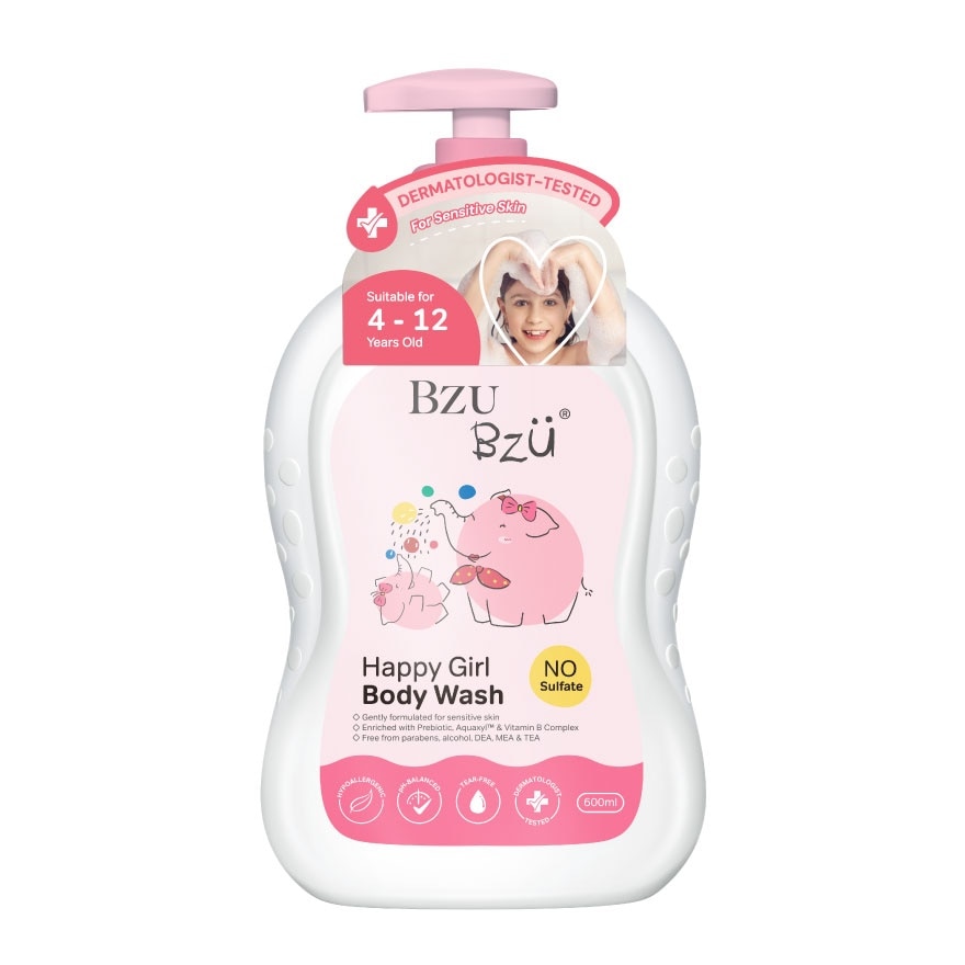 Happy Girl Body Wash 600ml