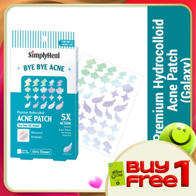 SIMPLYHEAL - Galaxy Day & Night Premium Hydrocolloid Acne Patch 40s