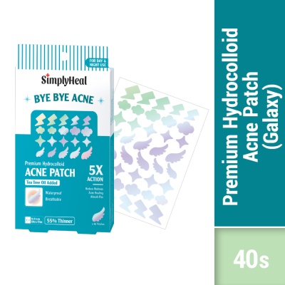 SIMPLYHEAL - Galaxy Day & Night Premium Hydrocolloid Acne Patch 40s image