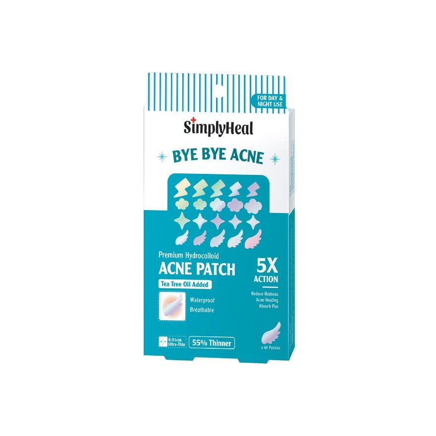 Galaxy Day & Night Premium Hydrocolloid Acne Patch 40s