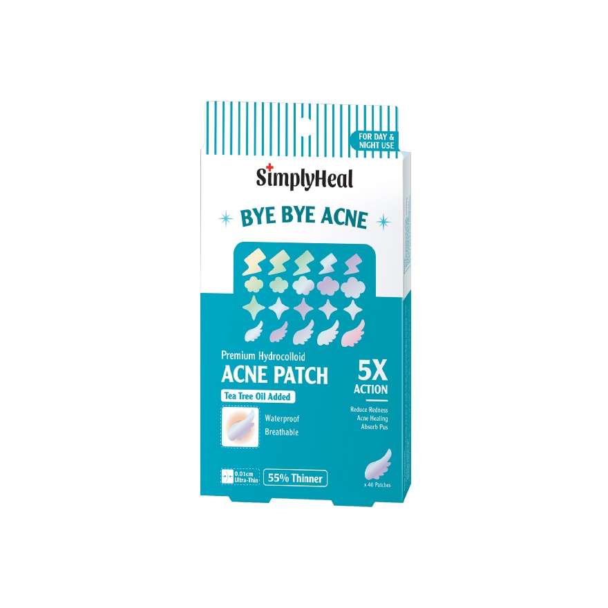 Galaxy Day & Night Premium Hydrocolloid Acne Patch 40s