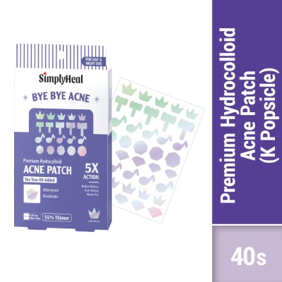 SIMPLYHEAL - K Popsicle Day & Night Premium Hydrocolloid Acne Patch 40s image