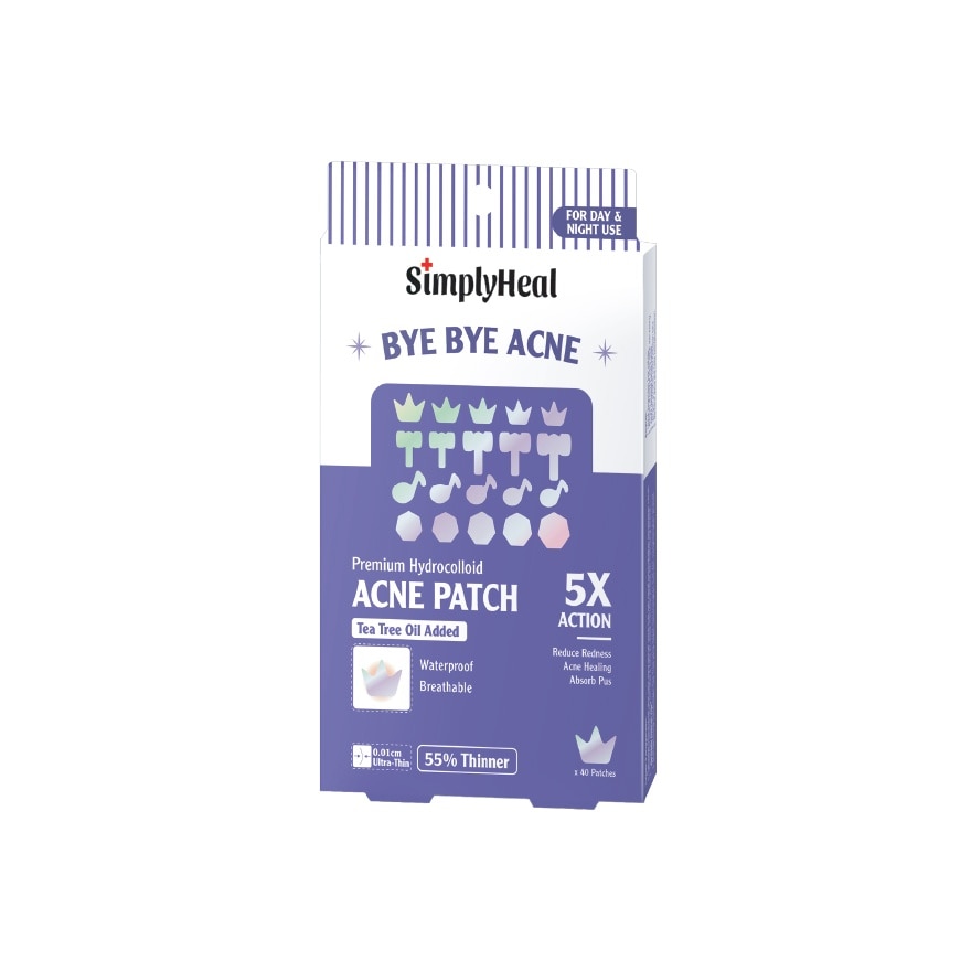 K Popsicle Day & Night Premium Hydrocolloid Acne Patch 40s