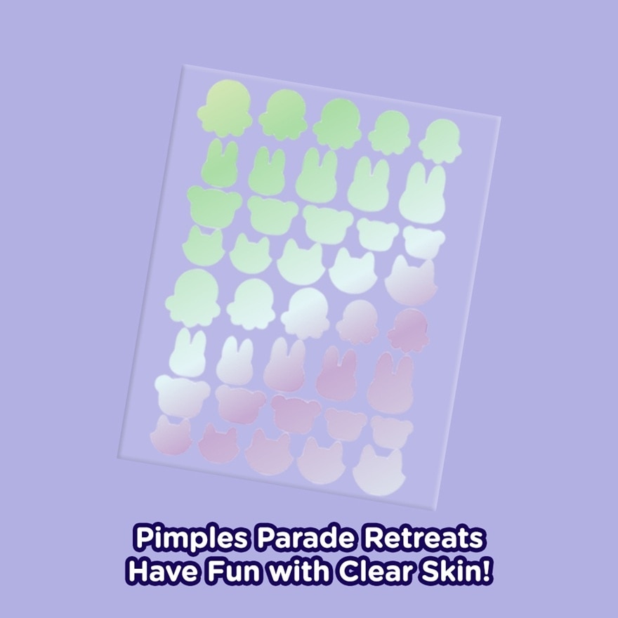 Twinkle Pals Day & Night Premium Hydrocolloid Acne Patch 40s