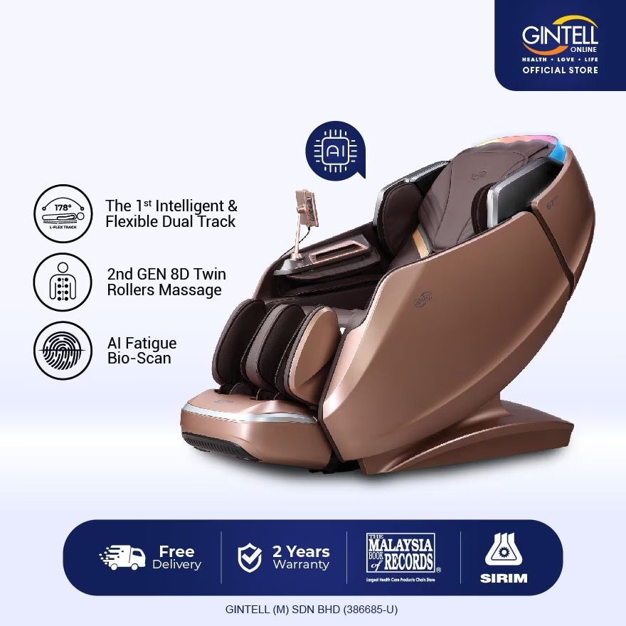 S7 Plus 2nd Gen 8-Hands Wellness Chair GT9987