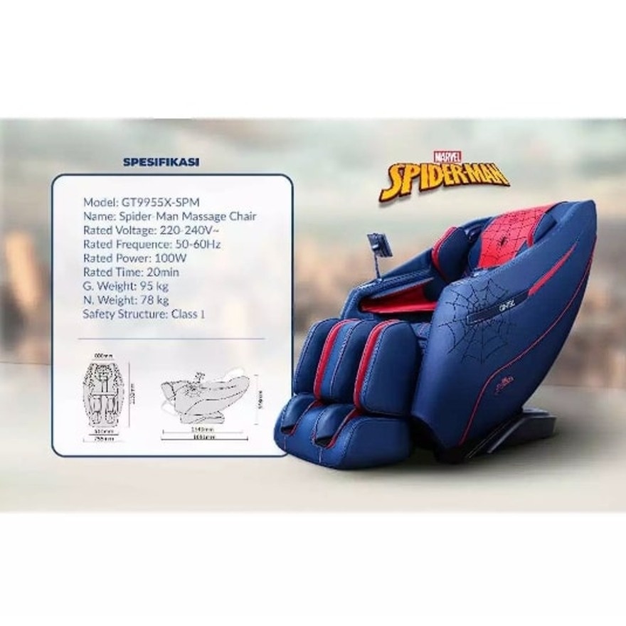 Spider Man Massage Chair GT9955SPM