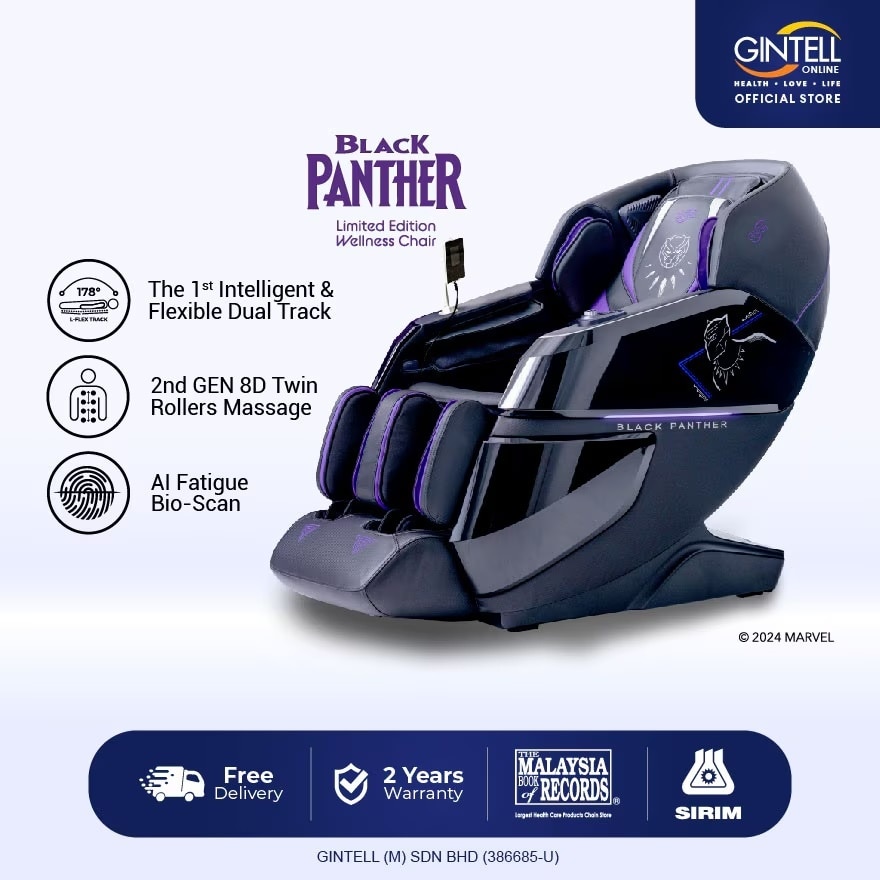 Black Panther Wellness Chair GT9986X-BP