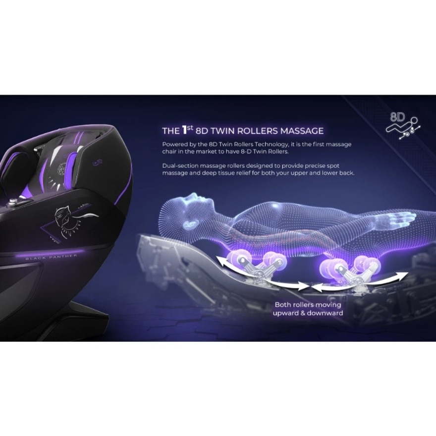 Black Panther Wellness Chair GT9986X-BP