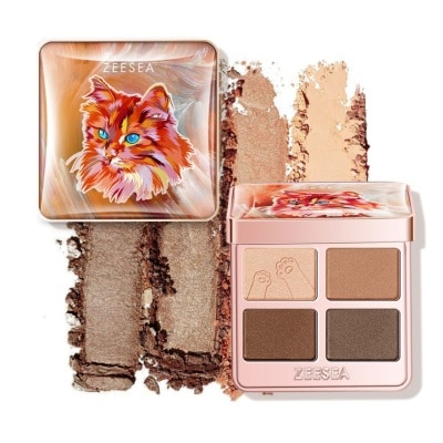ZEESEA Tipsy Kitty Eyeshadow Quad 06 Ordinary Love