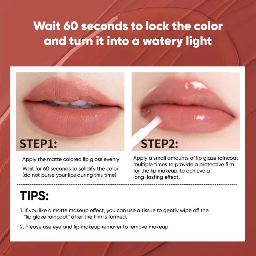 Double Headed Lip Glaze Mirror Lipstick G08