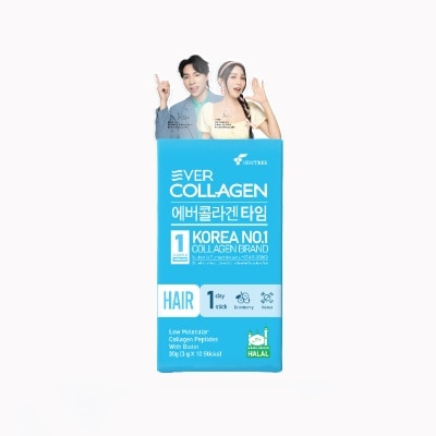 EVER COLLAGEN Collagen Hair Cranberry Flavored 3g x 10s