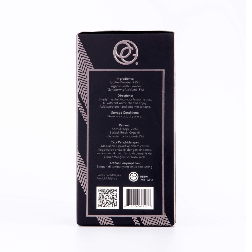 Gourmet Black Coffee 3.5g x 12 sachets