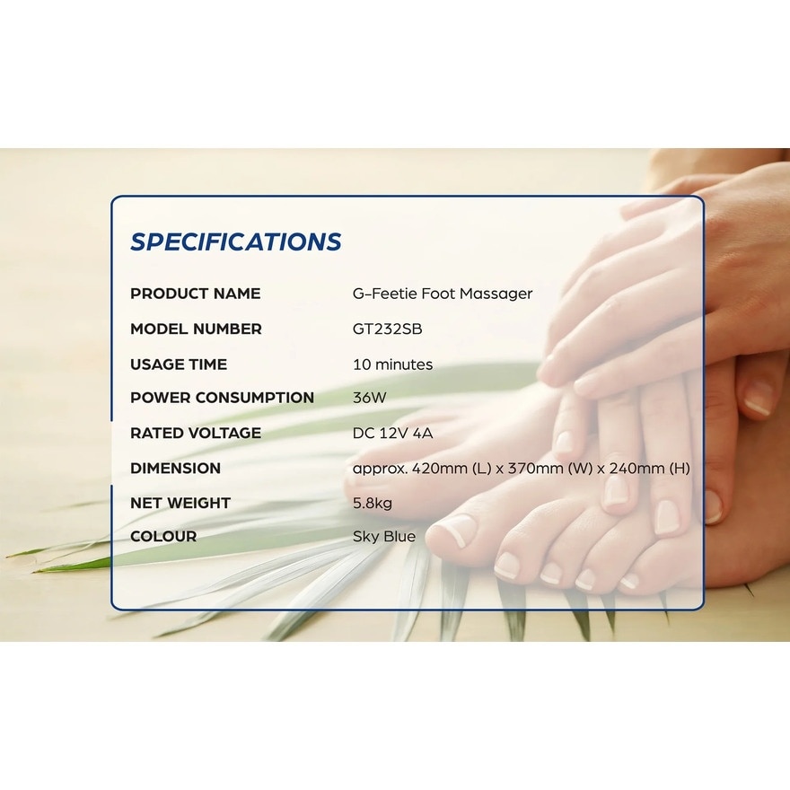 G Feetie Multifunction Foot Massager