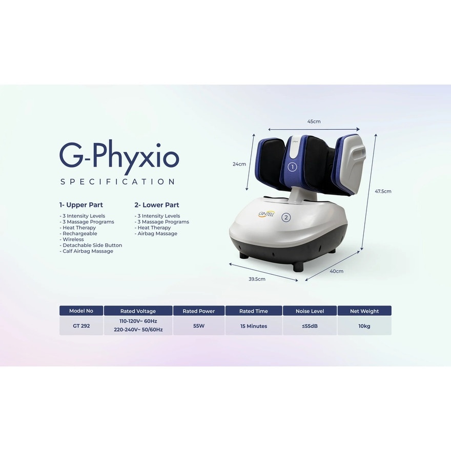 G Phyxio Portable Foot Massager