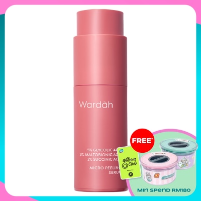 WARDAH 5% Glycolic Acid 3% Maltobionic Acid 2% Succinic Acid Micro Peeling Serum 20 ml