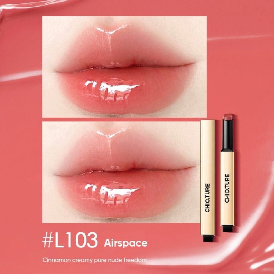 Solid Lip Gloss Small Gold Tube Lipstick L103