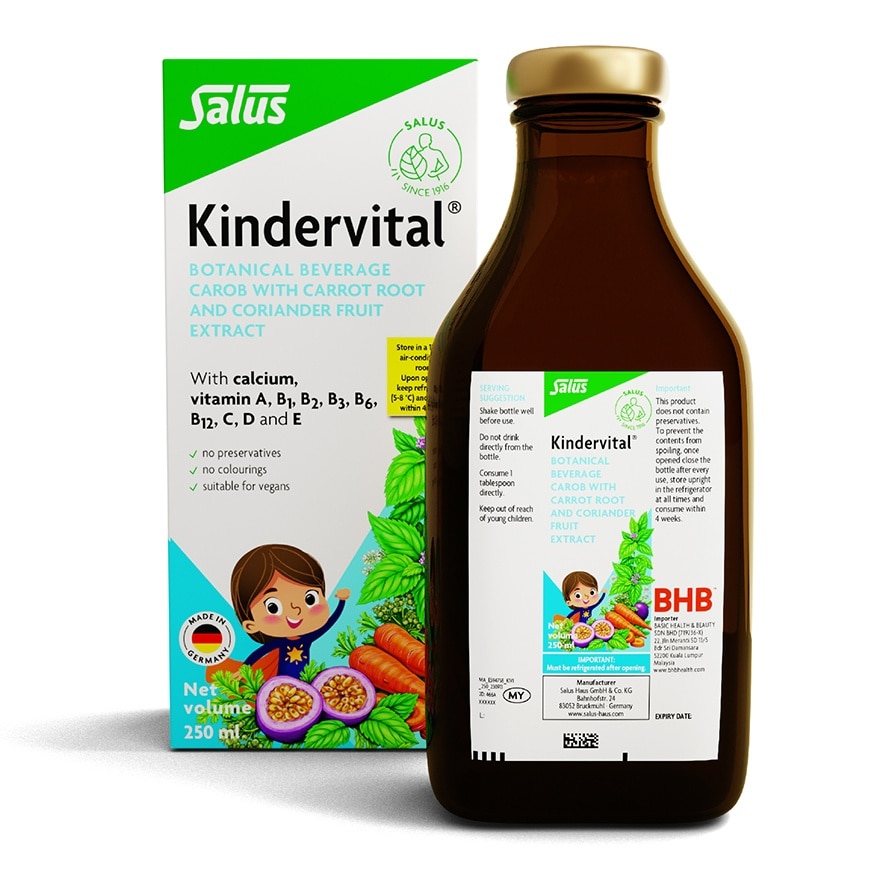 Kindervital Children Botanical Beverage 250ml