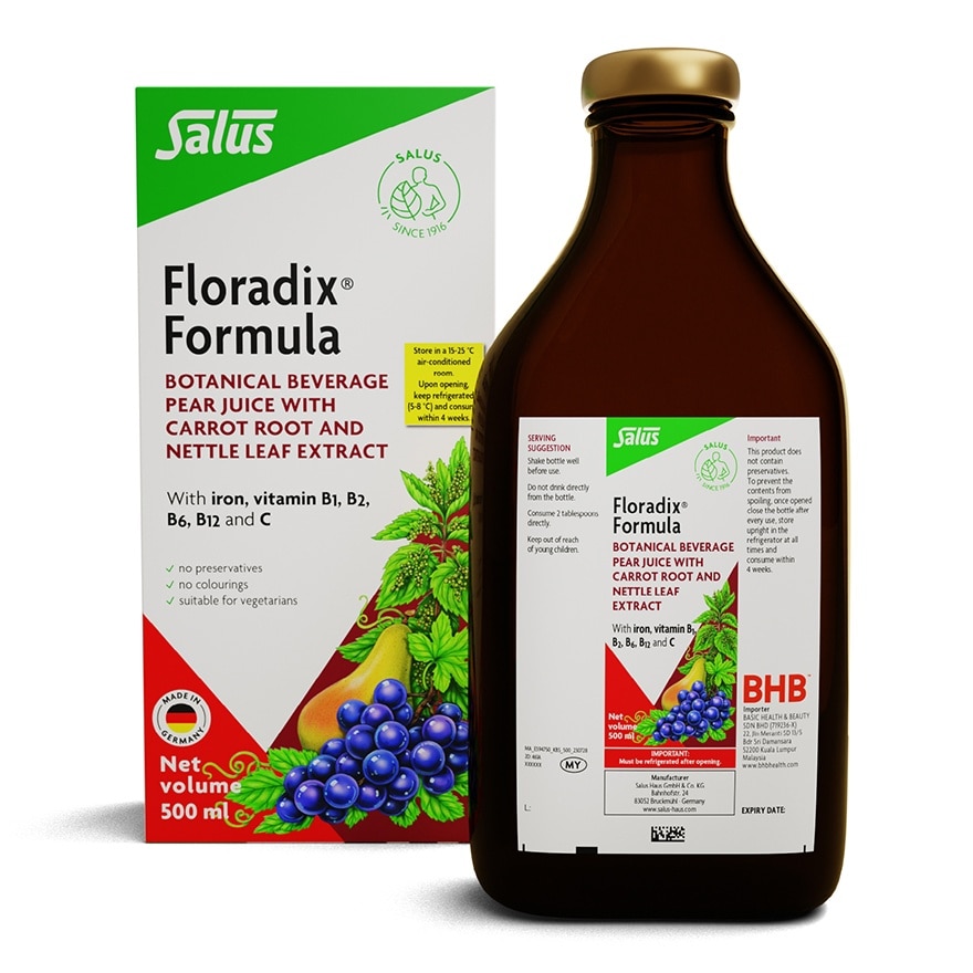 Floradix Formula Botanical Beverage 500ml