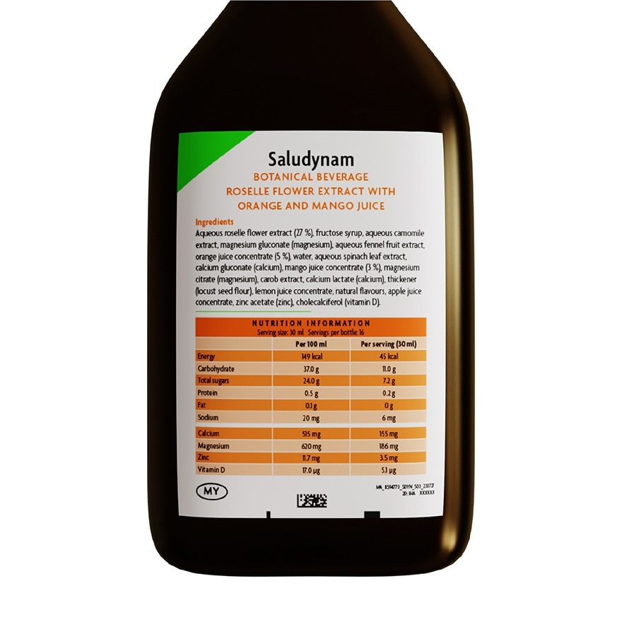 Saludynam Botanical Beverage 500ml