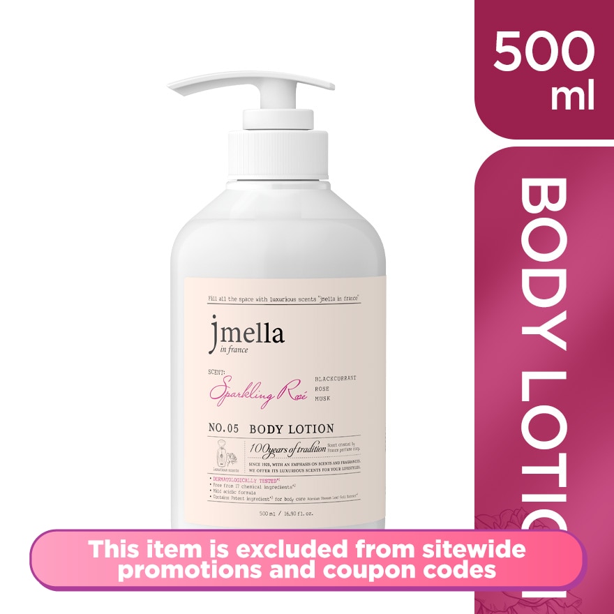 Sparkling Rose Body Lotion 500ml