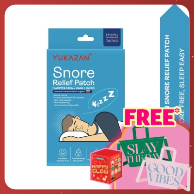 YUKA ZAN Snore Relief Patch (Lavender Essential Oil) 10'S