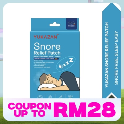 YUKA ZAN Snore Relief Patch (Lavender Essential Oil) 10'S