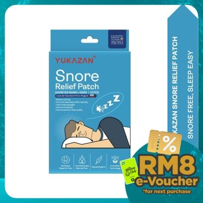 YUKA ZAN Snore Relief Patch (Lavender Essential Oil) 10'S