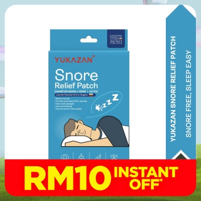 YUKA ZAN Snore Relief Patch (Lavender Essential Oil) 10'S
