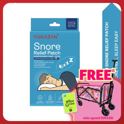YUKA ZAN Snore Relief Patch (Lavender Essential Oil) 10'S