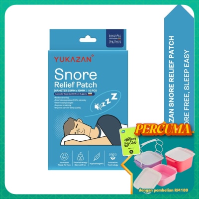 YUKA ZAN - Snore Relief Patch (Lavender Essential Oil) 10'S