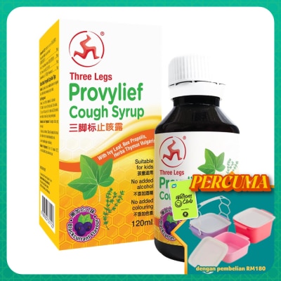 3LEGS - Provylief Cough Syrup 120ml