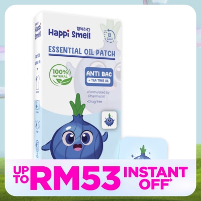 HAPPI SMELL Onion Essential Oil Patch Anti Bac 6s